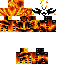 Minecraft skin texture, 64x64 pixels