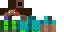 Minecraft skin texture, 64x32 legacy pixels