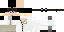 Minecraft skin texture, 64x32 legacy pixels