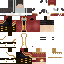 Minecraft skin texture, 64x64 pixels
