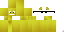 Minecraft skin texture, 64x32 legacy pixels