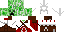 Minecraft skin texture, 64x32 legacy pixels