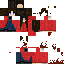Minecraft skin texture, 64x64 pixels