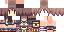 Minecraft skin texture, 64x32 legacy pixels