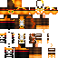 Minecraft skin texture, 64x64 pixels