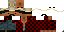 Minecraft skin texture, 64x32 legacy pixels