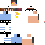 Minecraft skin texture, 64x64 pixels