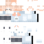 Minecraft skin texture, 64x64 pixels