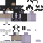 Minecraft skin texture, 64x64 pixels