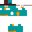 Minecraft skin texture, 64x64 pixels