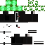 Minecraft skin texture, 64x64 pixels