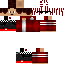 Minecraft skin texture, 64x64 pixels