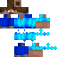 Minecraft skin texture, 64x64 pixels