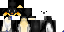 Minecraft skin texture, 64x32 legacy pixels