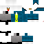 Minecraft skin texture, 64x64 pixels
