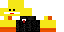 Minecraft skin texture, 64x32 legacy pixels