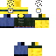 Minecraft skin texture, 64x64 pixels