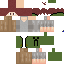 Minecraft skin texture, 64x64 pixels