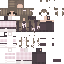 Minecraft skin texture, 64x64 pixels