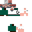 Minecraft skin texture, 64x64 pixels