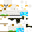 Minecraft skin texture, 64x64 pixels