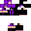 Minecraft skin texture, 64x64 pixels