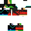 Minecraft skin texture, 64x64 pixels