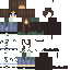 Minecraft skin texture, 64x64 pixels