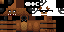 Minecraft skin texture, 64x32 legacy pixels
