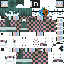 Minecraft skin texture, 64x64 pixels