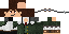 Minecraft skin texture, 64x32 legacy pixels