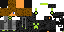 Minecraft skin texture, 64x32 legacy pixels