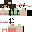 Minecraft skin texture, 64x64 pixels