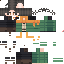 Minecraft skin texture, 64x64 pixels