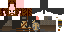 Minecraft skin texture, 64x32 legacy pixels