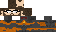 Minecraft skin texture, 64x32 legacy pixels