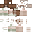 Minecraft skin texture, 64x64 pixels