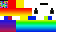 Minecraft skin texture, 64x32 legacy pixels