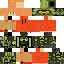 Minecraft skin texture, 64x64 pixels