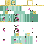 Minecraft skin texture, 64x64 pixels