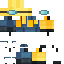 Minecraft skin texture, 64x64 pixels