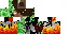 Minecraft skin texture, 64x32 legacy pixels