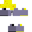 Minecraft skin texture, 64x64 pixels