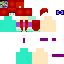 Minecraft skin texture, 64x64 pixels