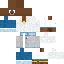 Minecraft skin texture, 64x64 pixels