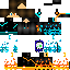 Minecraft skin texture, 64x64 pixels