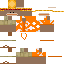 Minecraft skin texture, 64x64 pixels