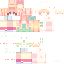 Minecraft skin texture, 64x64 pixels