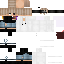Minecraft skin texture, 64x64 pixels