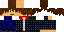 Minecraft skin texture, 64x32 legacy pixels